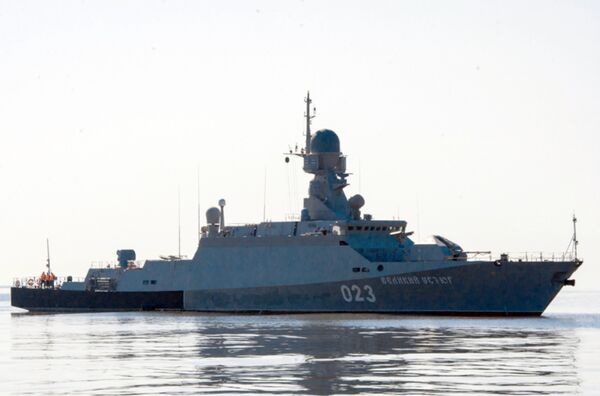 The missile corvette Velikiy Ustyug The missile corvette Velikiy Ustyug - Sputnik International
