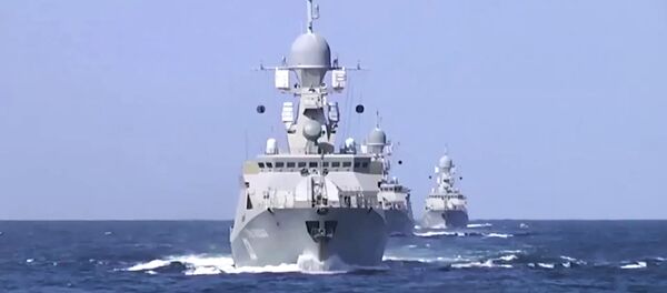 Caspian Flotilla ships fire missiles to attack ISIL positions in Syria Caspian Flotilla ships fire missiles to attack ISIL positions in Syria - Sputnik International
