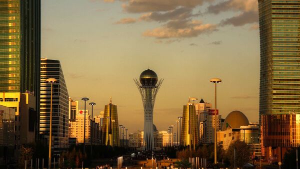 Astana golden hour. Kazakhstan - Sputnik International