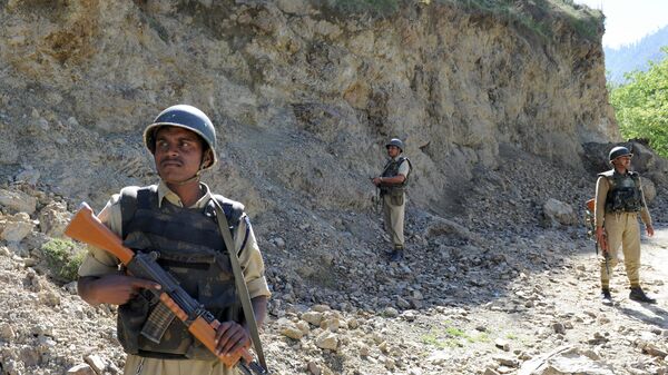Indian security forces in Tangdhar. File photo - Sputnik International