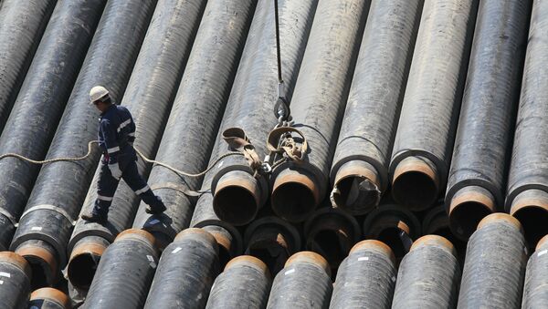 Building gas pipeline. File photo - Sputnik International