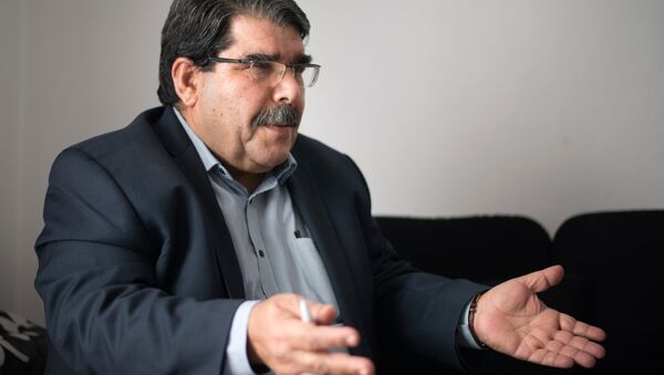 Salih Muslim, co-president of the Syrian Kurdish Democratic Union Party (PYD) - Sputnik International