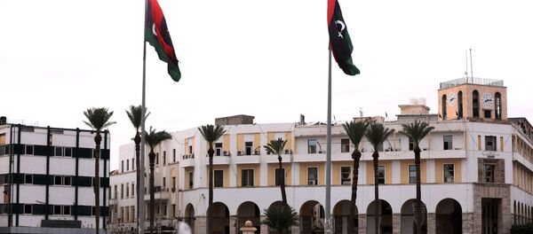 A picture shows Tripoli's Martyrs square, which used to be called the Green Square during the dictatorship of slain Libyan dictator Moamer Kadhafi, in the Libyan capital Tripoli on October 20, 2015. A picture shows Tripoli's Martyrs square, which used to be called the Green Square during the dictatorship of slain Libyan dictator Moamer Kadhafi, in the Libyan capital Tripoli on October 20, 2015. - Sputnik International