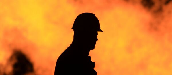 An unidentified oil worker - Sputnik International