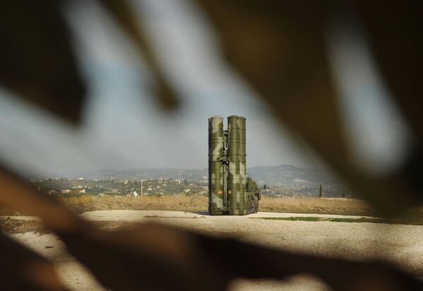 On Combat Duty: S-400 at Russian Airbase in Syria - Sputnik International