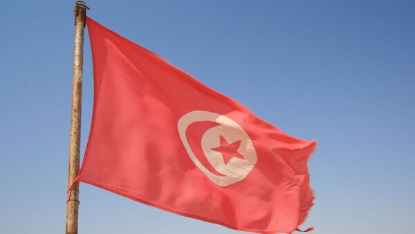 Tunisian flag. - Sputnik International