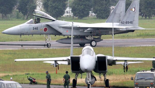 Japan's F-15 aircrafts - Sputnik International