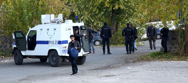 Police take security measures in Sur district where an unidentified gunman killed a top Kurdish lawyer in Kurdish dominated southeastern city of Diyarbakir Police take security measures in Sur district where an unidentified gunman killed a top Kurdish lawyer in Kurdish dominated southeastern city of Diyarbakir - Sputnik International