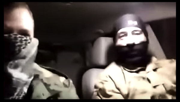 Screenshot from from video featuring suspects in the shooting of Black Lives Matter activists in Minneapolis. - Sputnik International
