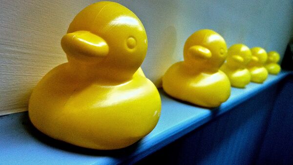 Plastic Yellow Ducks - Sputnik International