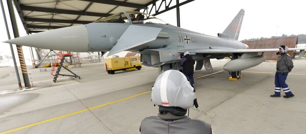Eurofighter Typhoon of German airforce - Sputnik International