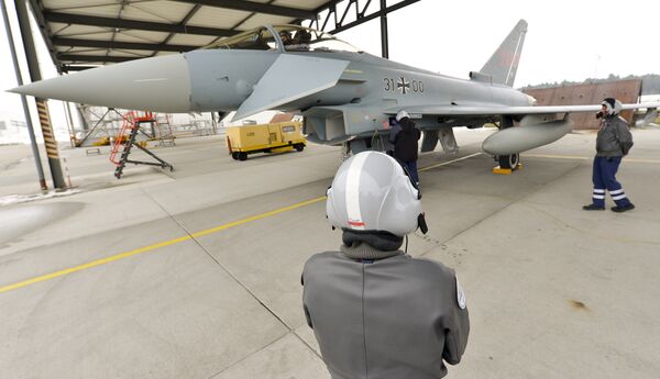 German air force Eurofighter Typhoon - Sputnik International
