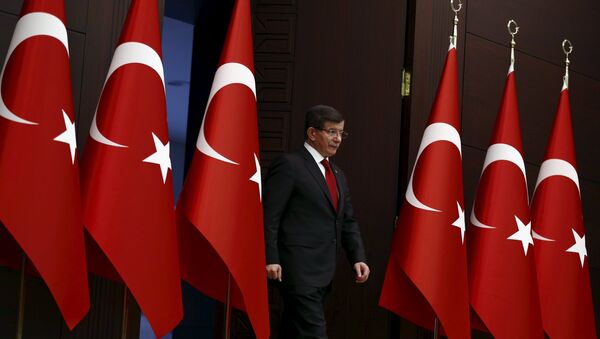Turkish Prime Minister Davutoglu - Sputnik International