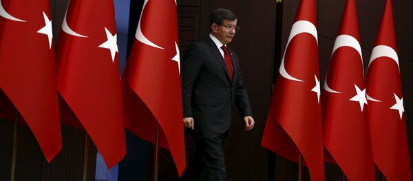 Turkish Prime Minister Davutoglu - Sputnik International