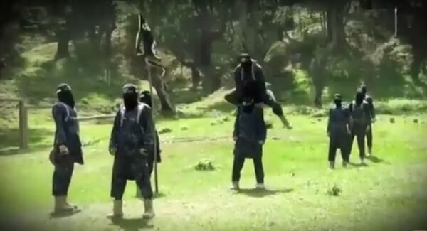 In November Daesh (ISIS/ISIL) published a 14 minute training video reportedly filmed in a camp somewhere between Afghanistan and Pakistan In November Daesh (ISIS/ISIL) published a 14 minute training video reportedly filmed in a camp somewhere between Afghanistan and Pakistan - Sputnik International