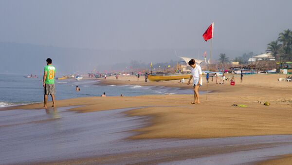 A beach in the Indian state of Goa - Sputnik International