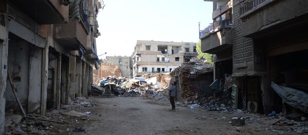 Darayya, a Damascus suburb Darayya, a Damascus suburb - Sputnik International