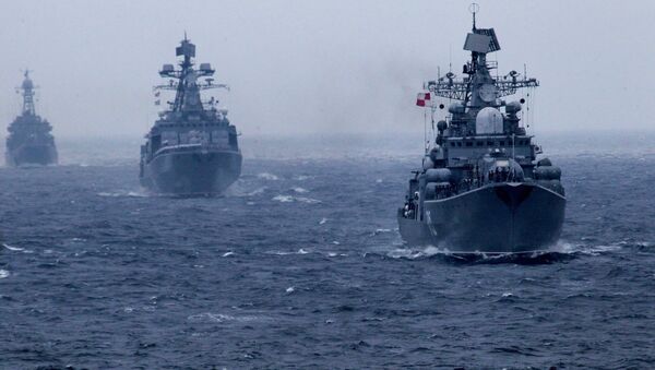 Russian Pacific Fleet warships - Sputnik International