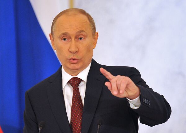 Russian President Vladimir Putin's address to Federal Assembly - Sputnik International