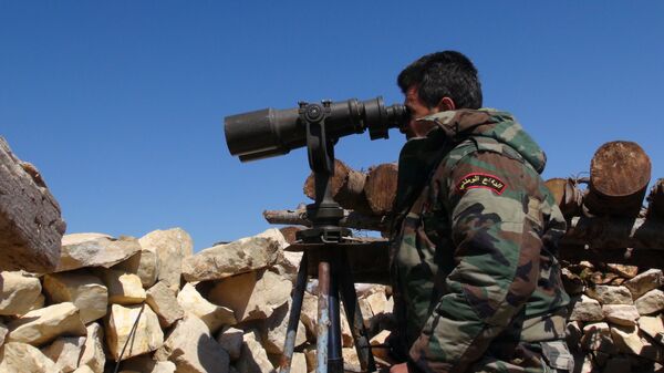 A Syrian army soldier near Latakia A Syrian army soldier near Latakia - Sputnik International