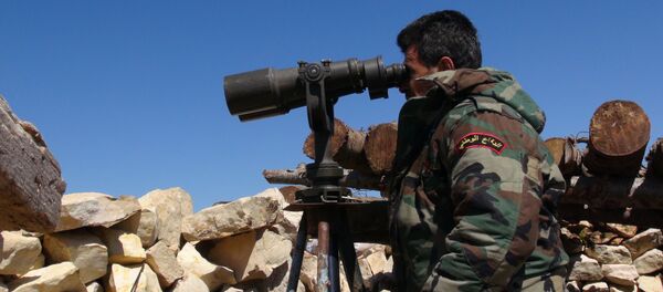 Syrian Army near Latakia - Sputnik International