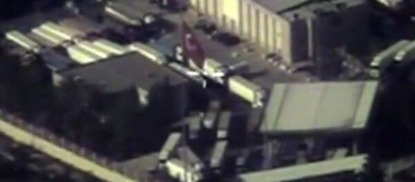 Unobstructed passage of the Syrian-Turkish border by heavy trucks near Reyhanli - Sputnik International