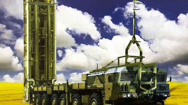 Image of the Nudol anti-satellite missile system posted on a Russian website. - Sputnik International