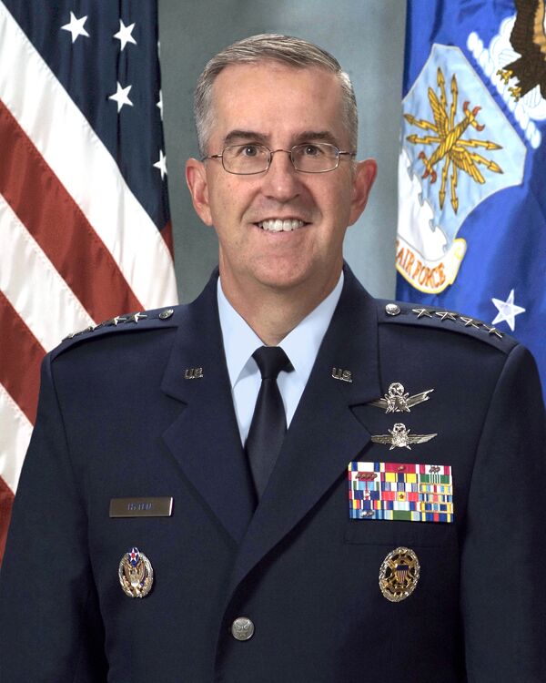 Gen. John E. Hyten is Commander, Air Force Space Command Gen. John E. Hyten is Commander, Air Force Space Command - Sputnik International