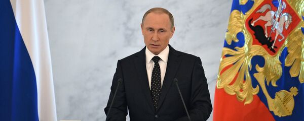 Vladimir Putin delivers annual Presidential Address to Federal Assembly - Sputnik International