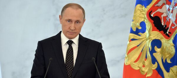 Vladimir Putin delivers annual Presidential Address to Federal Assembly Vladimir Putin delivers annual Presidential Address to Federal Assembly - Sputnik International