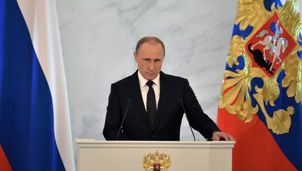 Vladimir Putin delivers annual Presidential Address to Federal Assembly - Sputnik International