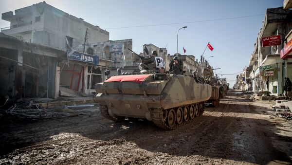 Turkish troops in Syria. File photo - Sputnik International