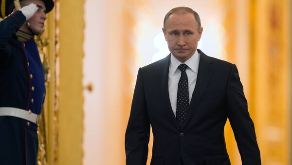 Vladimir Putin delivers annual Presidential Address to Federal Assembly - Sputnik International