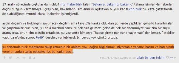 Commentary posted on Ekşi Sözlük - Sputnik International