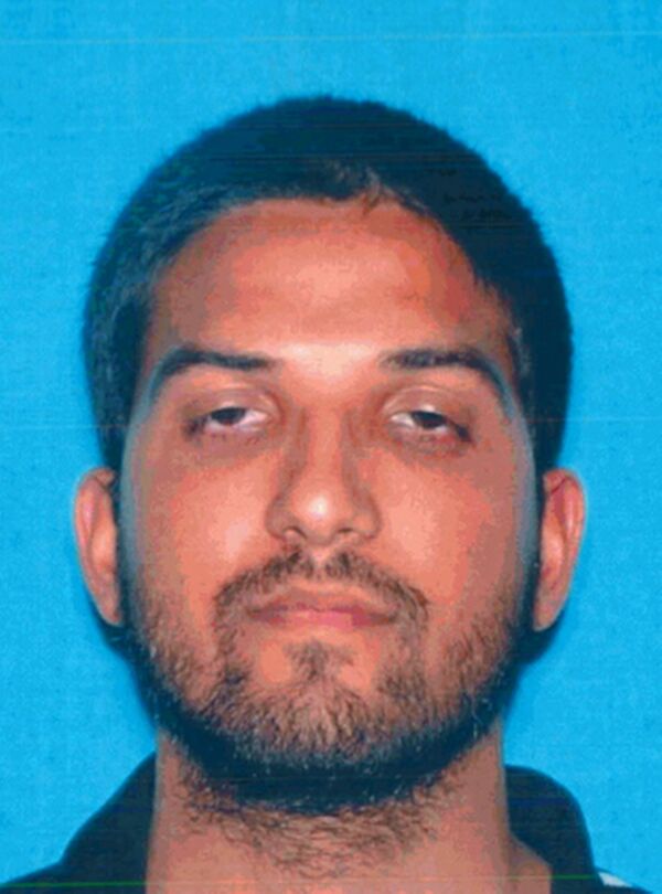 This undated photo provided by the California Department of Motor Vehicles shows Syed Rizwan Farook who has been named as the suspect in the San Bernardino, Calif., shootings. This undated photo provided by the California Department of Motor Vehicles shows Syed Rizwan Farook who has been named as the suspect in the San Bernardino, Calif., shootings. - Sputnik International