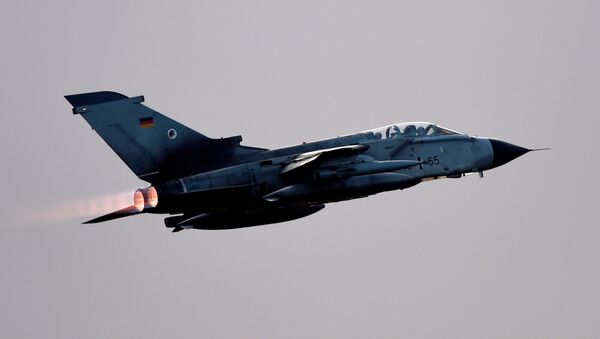 A 'Tornado' aircraft ' of the German Air Force photographed in Jagel, Germany, Friday Dec. 4, 2015 - Sputnik International