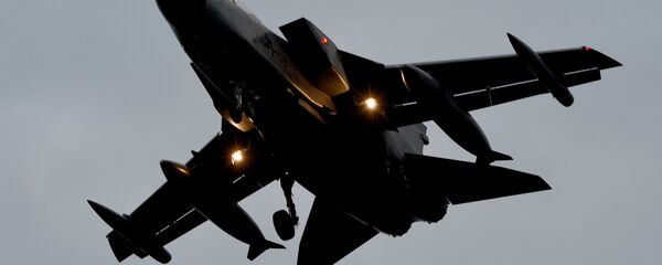 A Tornado reconnaissance jet of the German army Tactical Air Force Squadron 51 Immelmann lands on December 2, 2015 in at the airbase in Jagel, northern Germany - Sputnik International