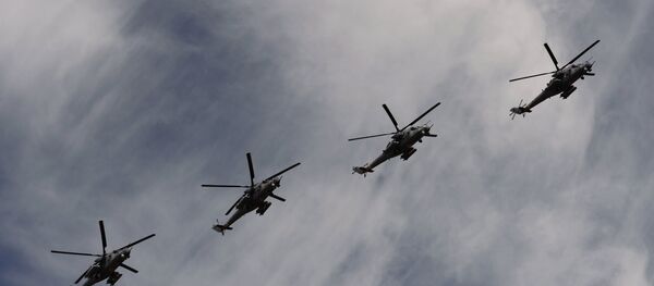 Mil Mi-35 Hind helicopters Mil Mi-35 Hind helicopters - Sputnik International