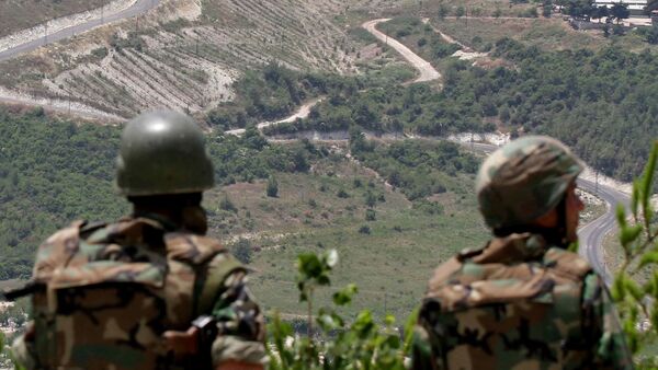 Syrian soldiers deploying along the Syrian-Turkish border. (File) - Sputnik International