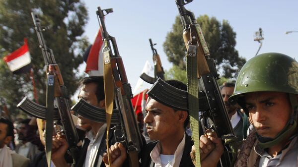 Supporters of the Shiite movement of Houthi. File photo - Sputnik International