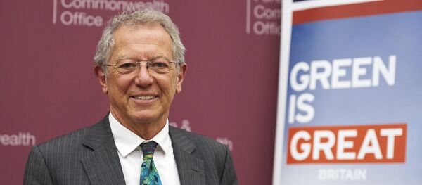 Sir David King, the Foreign Secretary’s Special Representative for Climate Change poses after a briefing at the Foreign and Commonwealth Office in London on November 17, 2015 - Sputnik International