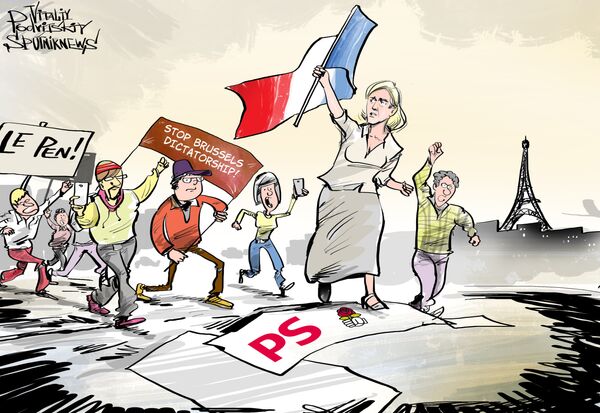 Le Pen Rising Le Pen Rising - Sputnik International