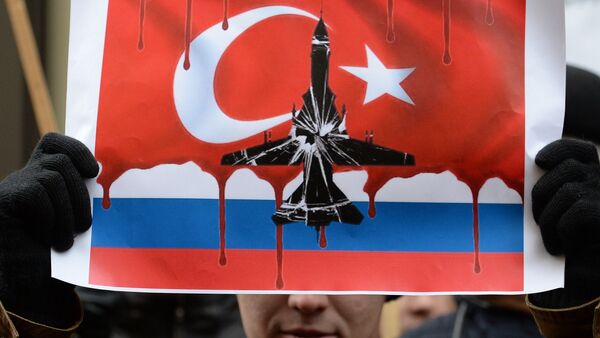 Protests in Moscow against Turkish Air Force's actions. file photo - Sputnik International