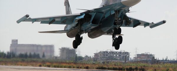 Russian aircraft at Latakia airport Russian aircraft at Latakia airport - Sputnik International