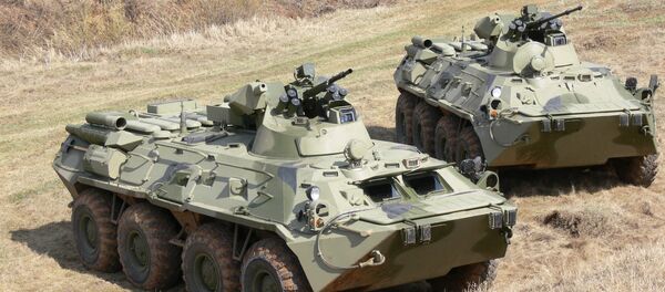 BTR-82 and BTR-82A armored personnel carriers BTR-82 and BTR-82A armored personnel carriers - Sputnik International