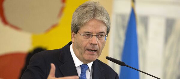 Italian Foreign Minister Paolo Gentiloni Italian Foreign Minister Paolo Gentiloni - Sputnik International