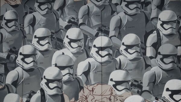 Star Wars graffiti appears in Moscow - Sputnik International