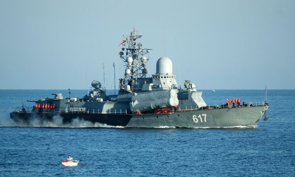 Small missile ship Mirazh of the Russian Black Sea Fleet Small missile ship Mirazh of the Russian Black Sea Fleet - Sputnik International