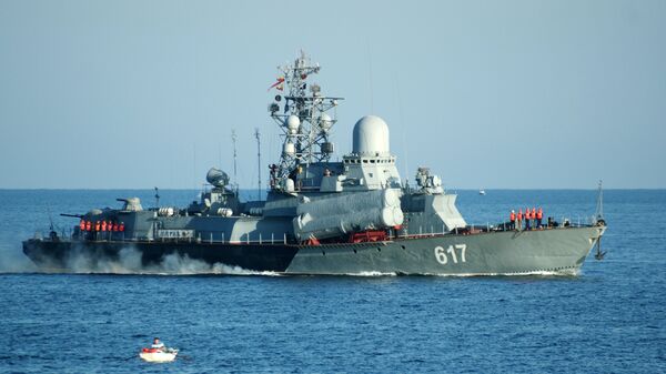 Small missile ship Mirazh of the Russian Black Sea Fleet. File photo - Sputnik International
