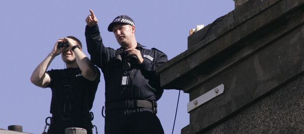 Police officers in Edinburgh, Scotland Police officers in Edinburgh, Scotland - Sputnik International